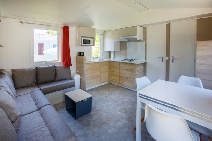 Mobil-Home - Confort - 2 Chambres - Tv - Sans Terrasse