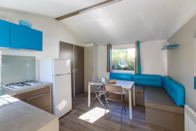 Mobil-Home - COMFORT - 2 Bedrooms - TV - with semi-covered terrace