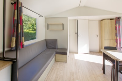 Mobil-Home - COMFORT - 2 Bedrooms - TV - with semi-covered terrace