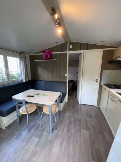 Mobile-Home - COMFORT - 1 Bedroom - TV - Semi-covered terrace