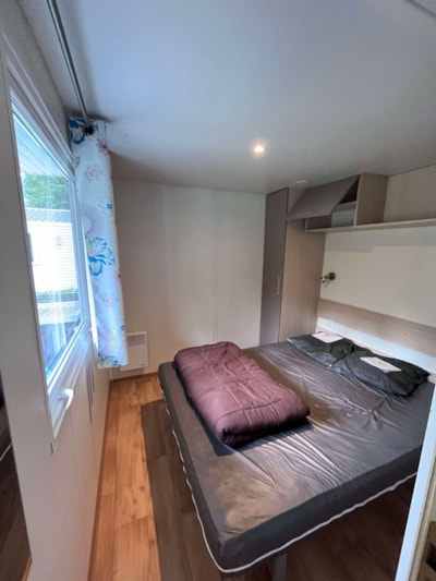 Mobile-Home - COMFORT - 2 Bedrooms - TV - with semi-covered terrace (wednesday)