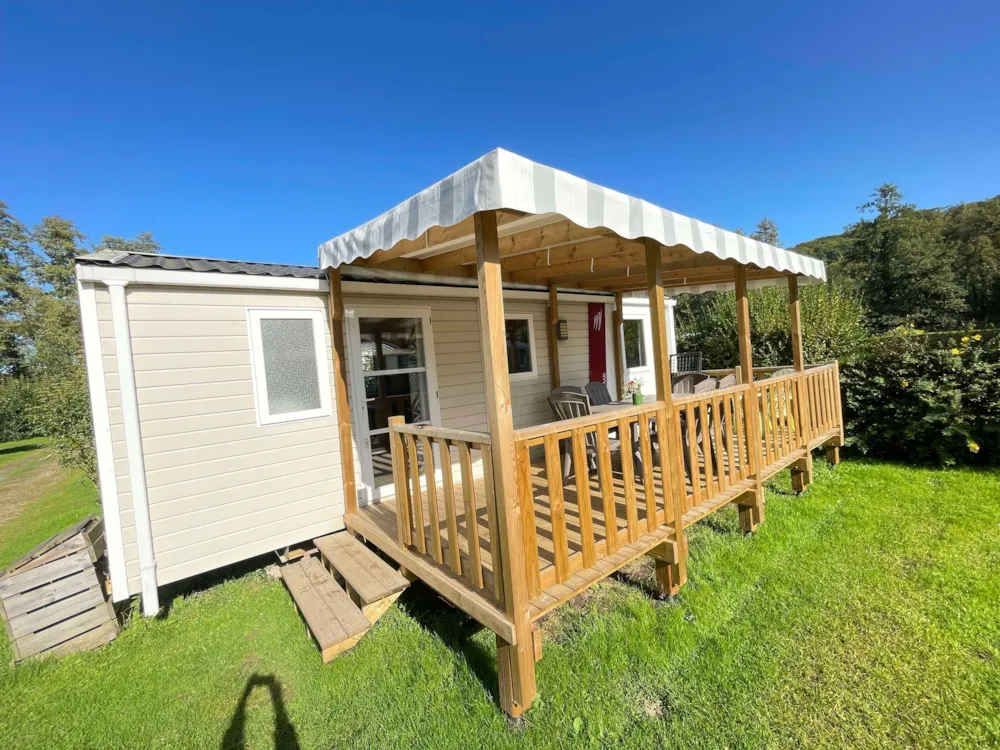 Location - Mobil-Home - Confort - 3 Chambres - Tv - Avec Terrasse Semi Couverte - Sites et Paysages Domaine de la Catinière