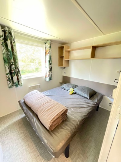Mobile-Home - COMFORT - 3 Bedrooms - TV - with semi-covered terrace