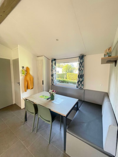 Mobile-Home - PRIVILEGE - 3 Bedrooms - TV - with semi-covered terrace