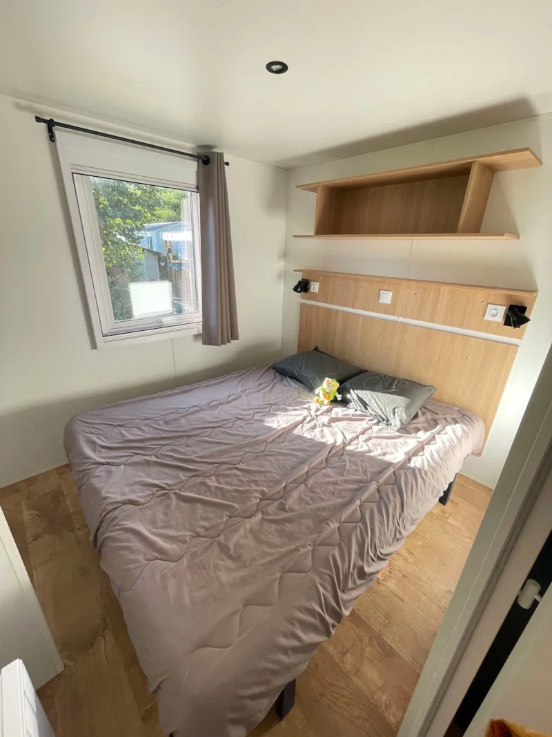 Mobil-Home - Premium - 2 Chambres - Tv - Avec Terrasse Couverte - Lave Vaisselle
