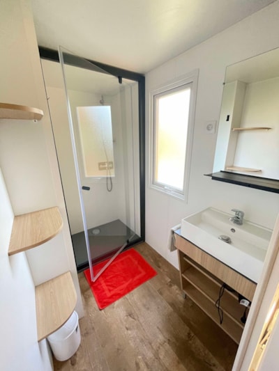 Mobile home - PREMIUM - 3 bedrooms - TV - with covered terrace - dishwasher