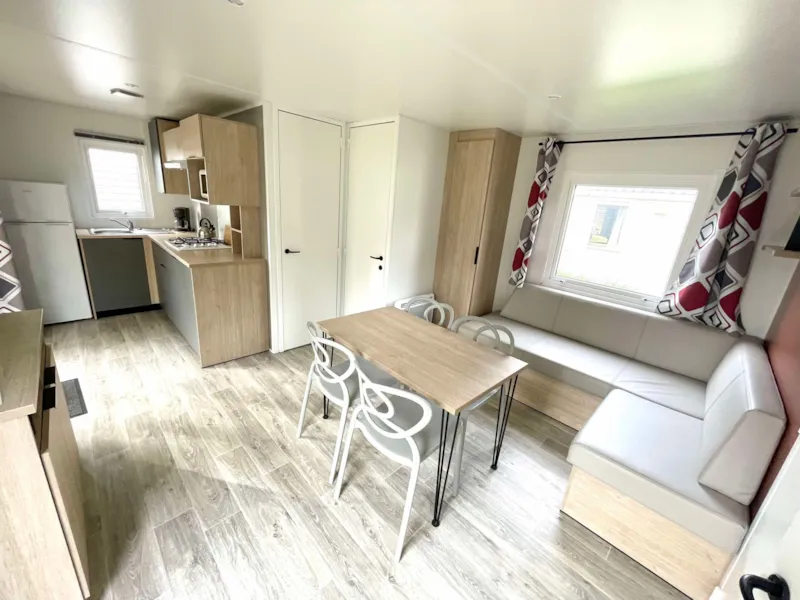 Mobil-Home - Privilege - 2 Chambres - Tv - Avec Terrasse
