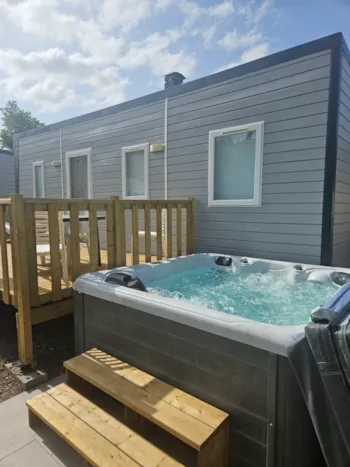 Mietunterkunft - Casa Vip 3 Zimmer Spa Klimaangle 31M² - Camping La Plage de L'Orb