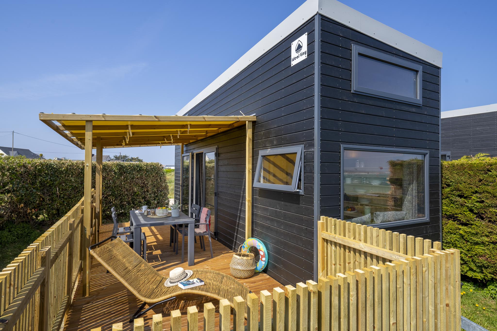 Accommodation - Tiny House 2 Bedrooms Seaview - Slow Village Breizh Légendes
