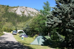 Camping Koawa Les Noyers - image n°4 - Roulottes