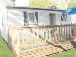 Accommodation - Mobile Home Océan 25M² 2 Bedrooms  With Terrace (Road Facing Accommodation) - -- DOMAINE MON CALME --   Camping & Appart Hôtel