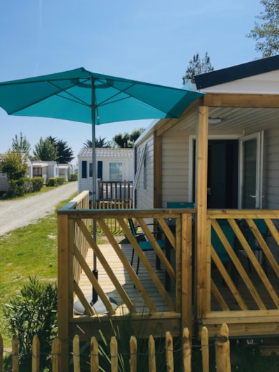 Mobile Home Cocoon VIP 22.5 m² 2 bedrooms  with covered terrace