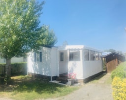 Location - Mobil-Home Océan 25M² - 2 Chambres - Avec Terrasse Couverte - -- DOMAINE MON CALME --   Camping & Appart Hôtel