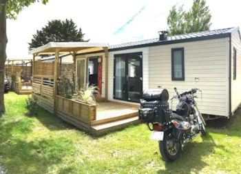 Location - Mobil Home Bahia/Santafe Vip 31 M² - 2 Chbres - Equipement Haut De Gamme - Terrasse Couverte - -- DOMAINE MON CALME --   Camping & Appart Hôtel