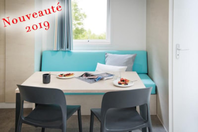 Mobile Home Belle Île VIP 26.10 m² 2 bedrooms  with covered terrace