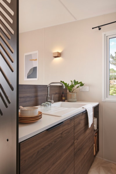 Majestic Cottage Suite 20 m² - 1 bedroom - 1 bathroom with toilet - High-end amenities + COVERED ter