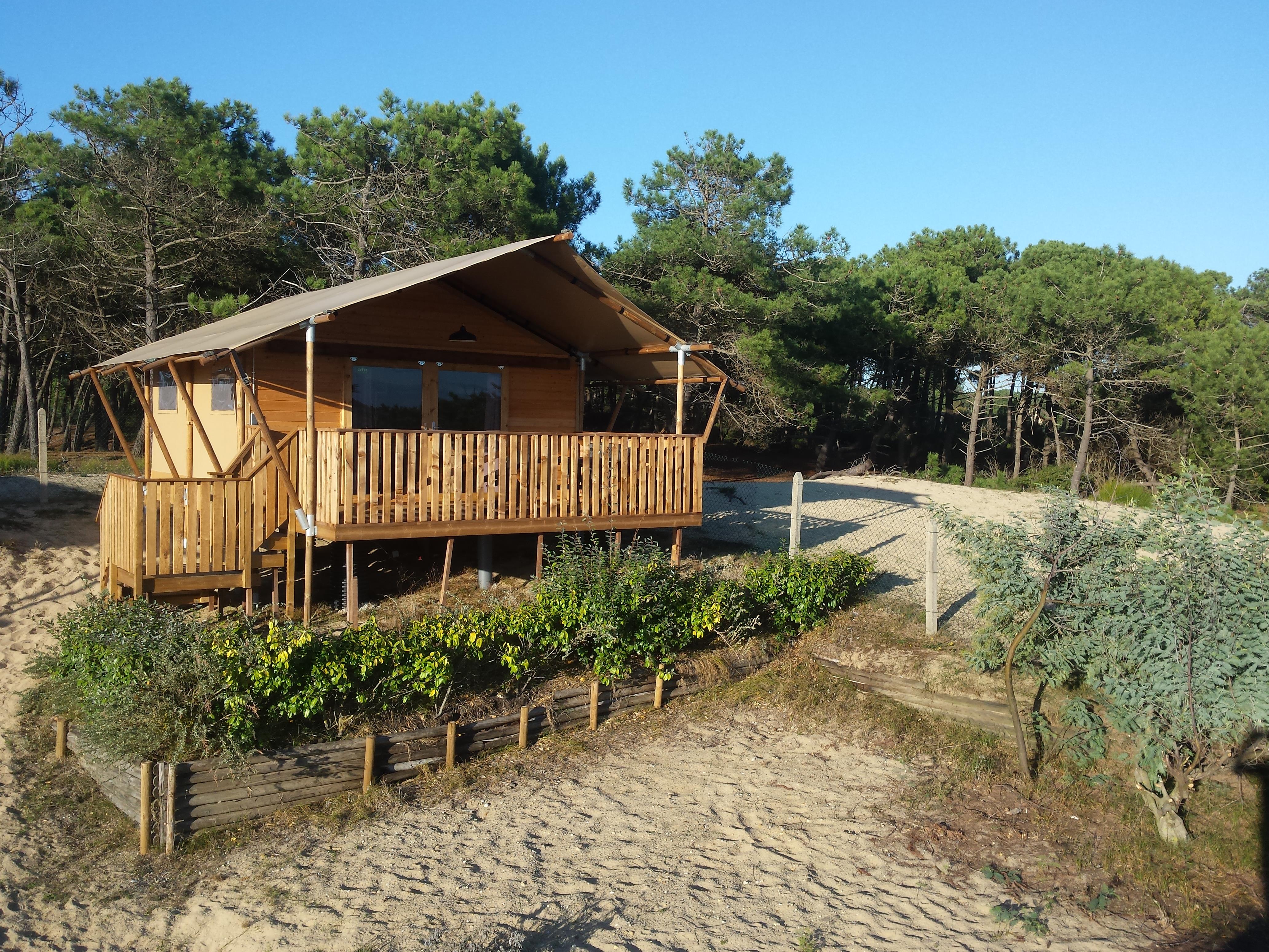 Location - Lodge Dimanche Vue Ocean 1 Chambre Pas Animaux - Camping Le Soleil d'Or