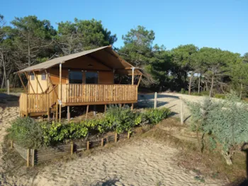 Mietunterkunft - Lodge 1 Zimmer - Sonntag - Ocean View - Camping Le Soleil d'Or