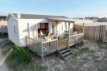 Mietunterkunft - Mobilheim Confort 2 Zimmer - Ocean View - Camping Le Soleil d'Or