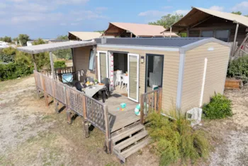 Mietunterkunft - Mobilheim Premium 3 Zimmer - Camping Le Soleil d'Or