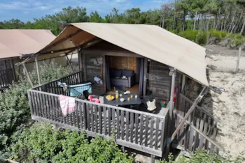 Mietunterkunft - Lodge 1 Zimmer 1,60 X 2 Ml - Samstag - Ocean View - Camping Le Soleil d'Or
