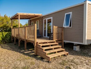 Mietunterkunft - Standcaravan Mit 3 Schlafzimmern Premium + Reihen - Camping Le Soleil d'Or