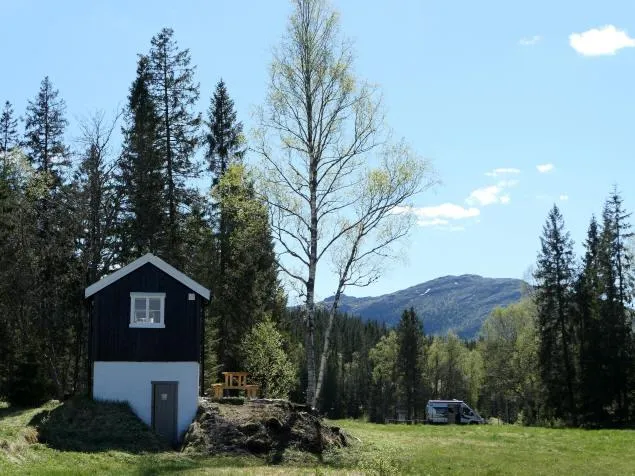 Location - 4. Snekkerbod Sans Sanitaires Privés - Velfjord Camping og Hytter