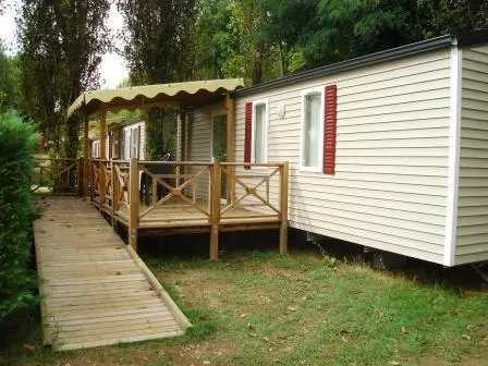 Location - Mobilhome Sun Life 28M² - Capfun - Domaine Le Temps Libre