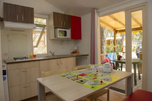 Accommodation - Mobilhome Mini Habana 19M² - image n°2 - Capfun - Domaine Le Temps Libre