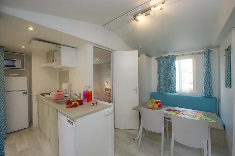 Location - Mobilhome Sun Top Presta 28M² - Capfun - Domaine Le Temps Libre