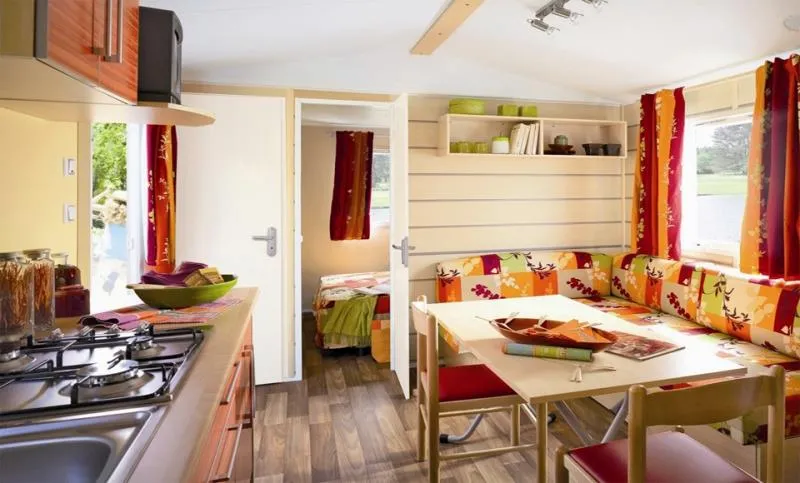 Location - Mobilhome Sun 28M² - Capfun - Domaine Le Temps Libre