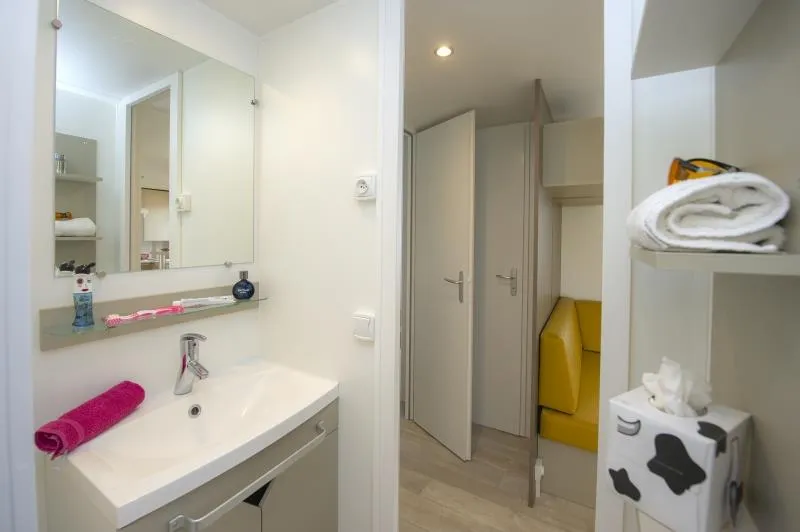 Location - Mobilhome Sun Top Presta 28M² - Capfun - Domaine Le Temps Libre