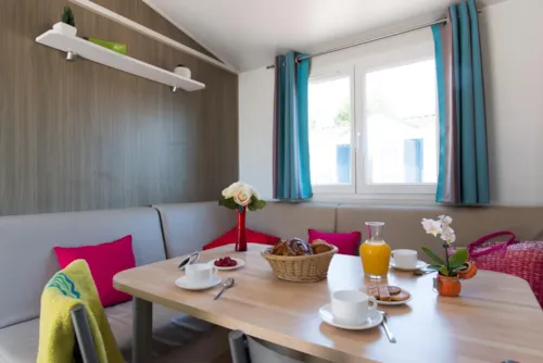 Mietunterkunft - Mobilheim Resort Top Presta 31M² - image n°3 - Capfun - Domaine Le Temps Libre