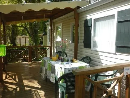 Accommodation - Mobilhome 24M² - image n°3 - Capfun - Domaine Le Temps Libre