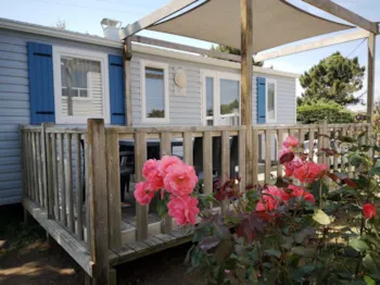 Mietunterkunft - Mobilheim Ibiza 2 Zimmer 27.5M² - Camping Ar Roc'h