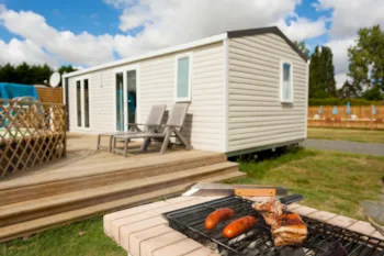 Mietunterkunft - Cottage 2 Zimmer + Schwimmbad - Villa Cottage in Loire Valley - Camping Le Cardinal