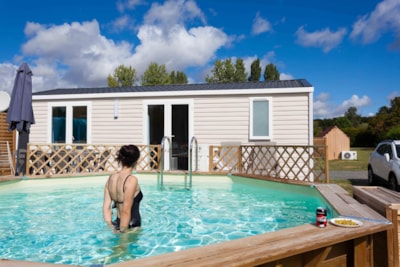 Cottage 2 bedrooms + heated Swimming pool