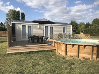 Cottage 2 bedrooms + heated Swimming pool
