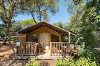 Mietunterkunft - Zelt Kenya Plus 2 Schlafzimmer ** - Sandaya Toscana Bella 