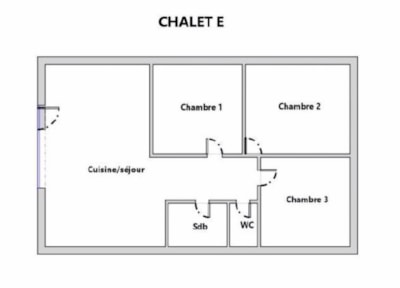 Chalet 3 bedrooms