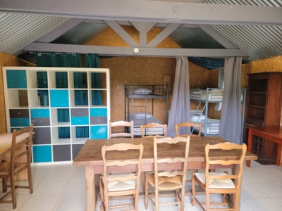 Dormitory-style chalet for 6 to 8 people