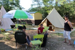 Location - Les Insolites - Tente Indiana - Camping Paradis Family des Issoux
