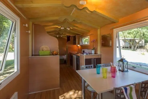 Mietunterkunft - Insolites - Planwagen - image n°2 - Camping Paradis Family des Issoux