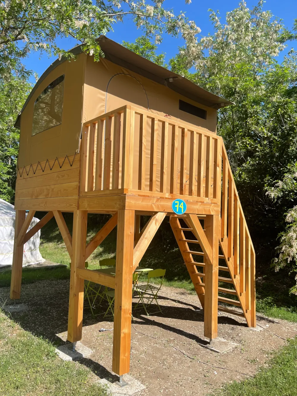 Mietunterkunft - Les Insolites - Tente Baroudeur - Camping Paradis Family des Issoux