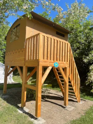 Locatif - Les Insolites - Tente baroudeur - Camping Paradis Family des Issoux