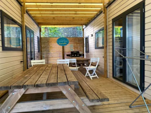 Accommodation - The Family Max 2 Mobile Homes For 6 People, 2 Units With 3 Bedrooms Each - image n°2 - Camping Paradis Family des Issoux