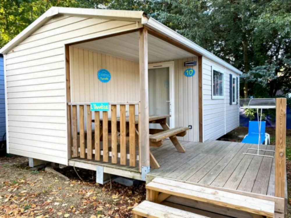 Location - Les Confort - Mobilehome 4 Personnes 2 Chambres * - Camping Paradis Family des Issoux