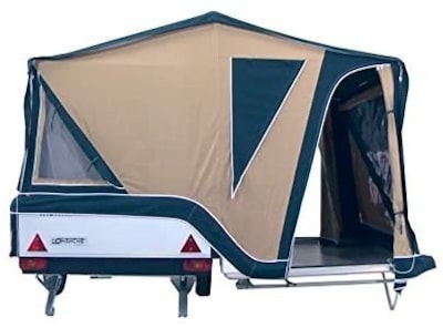 Tent trailer pitch — 1