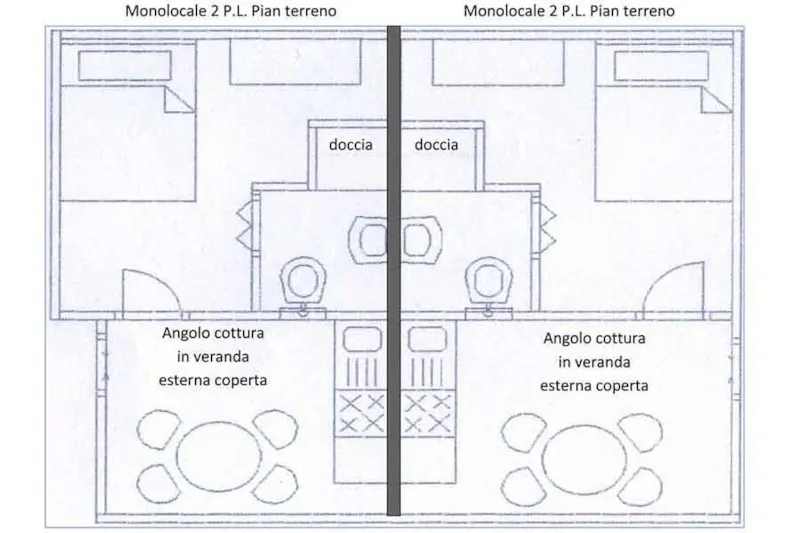 Bungalow Pièce Unique