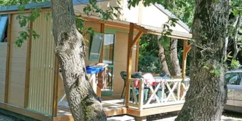 Mietunterkunft - Hütte Confort 2 Schlafzimmer + Tv - Clico Chic - Camping Les Cabanes d'Oléron